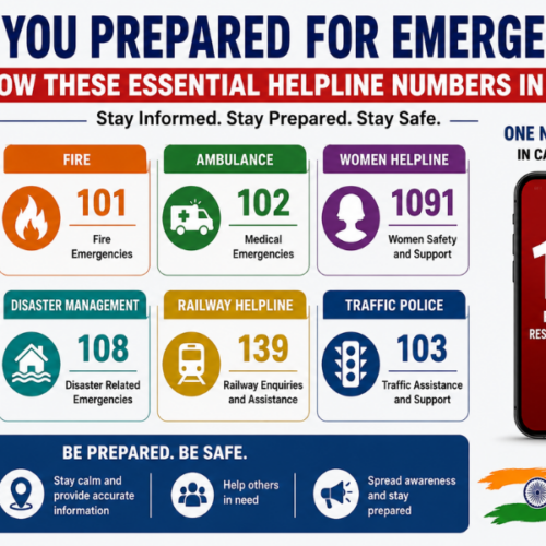 Are You Prepared for Emergencies Know These Essential Helpline Numbers in India