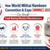 How World Mithai Namkeen Convention & Expo (WMNC) 2026 Can Benefit Food Making Machine Manufacturers