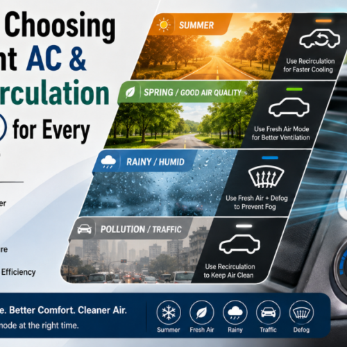 Are You Choosing the Right AC & Air Recirculation Mode for Every Situation